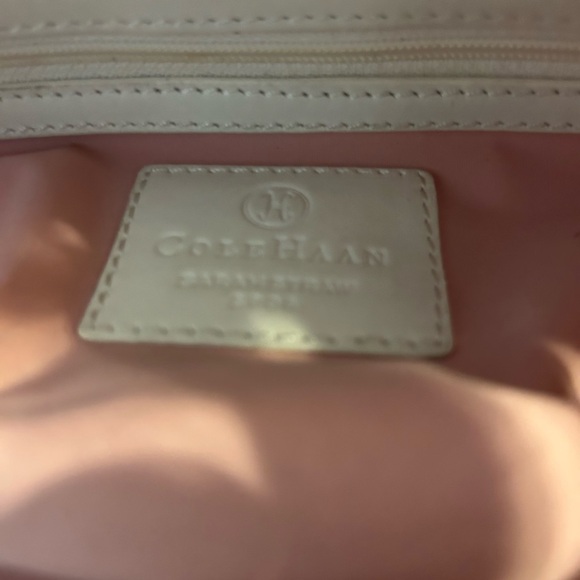 Cole Hann leather and rattan shoulder bag - Picture 4 of 4